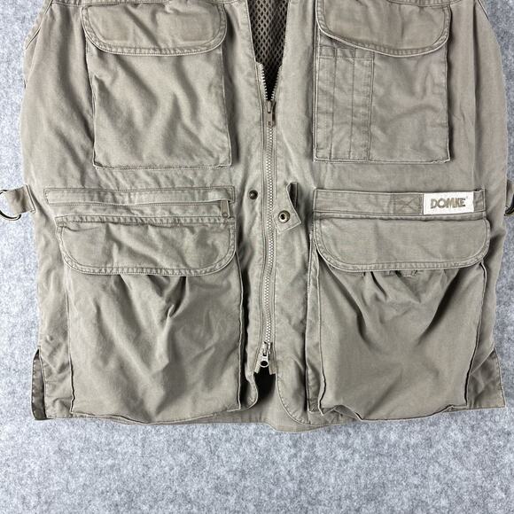 Domke PhoTOGS Vest Mens Large Khaki Mesh Utility Photographer Fishing Outdoor - Picture 3 of 13